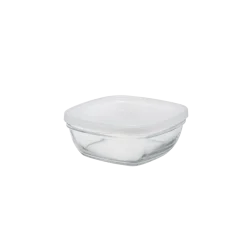 Best Freshbox - Boite de conservation carrée couvercle blanc 61cl Professionnels De La Restauration|Boîtes Carrées