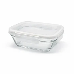 Outlet Freshbox - Boite de conservation à ailette couvercle blanc 1.1L Professionnels De La Restauration|Boîtes Rectangulaires