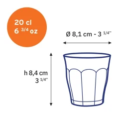 Discount Le Picardie - Verre à eau - transparent - 20cl Professionnels De La Restauration|Verres À Eau