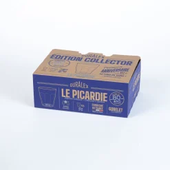 Outlet Le Picardie - Verre transparent 25cl - 80 ans Verres À Eau