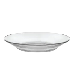 Sale Lys - Assiettes creuses en verre transparent x6 - 23cm Professionnels De La Restauration|Assiettes