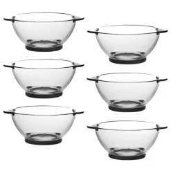 Lys - Bol en verre transparent à oreilles 51cl Bols|Professionnels De La Restauration