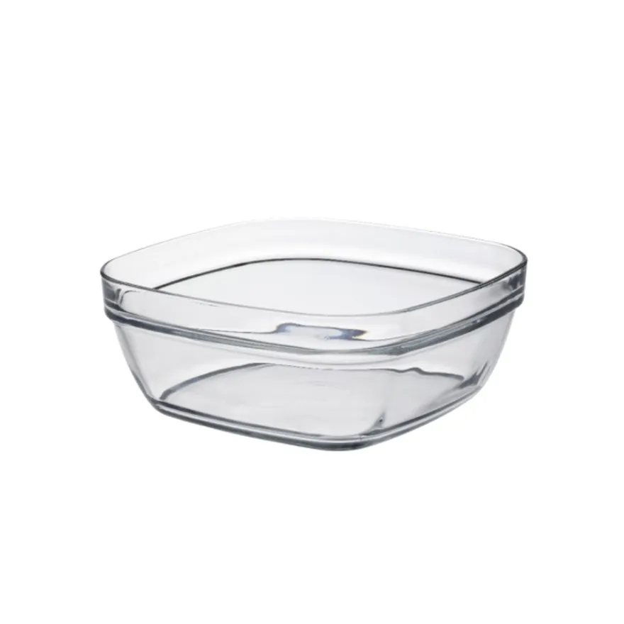Sale Lys - Saladier carré transparent 1,15l Professionnels De La Restauration|Saladiers