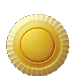 Picardie - Assiettes creuses x6 - 23cm - Vermeil Assiettes