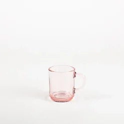 Versailles - Mug en verre Rose 26 cl Professionnels De La Restauration|Mugs